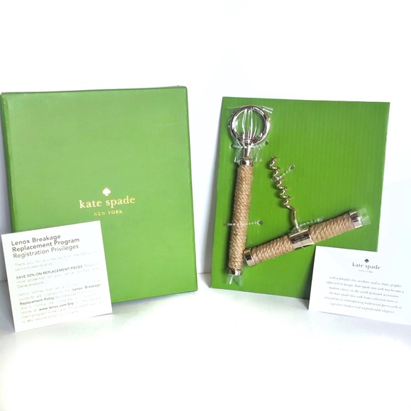 kate spade Other - Kate Spade New York Lenox Melrose Avenue Bar Set